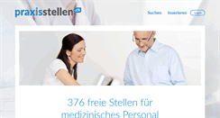 Desktop Screenshot of praxisstellen.ch